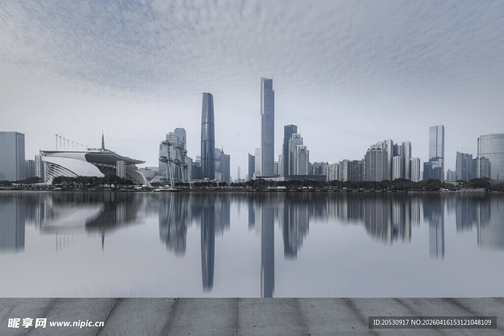 广州城市中轴线风光