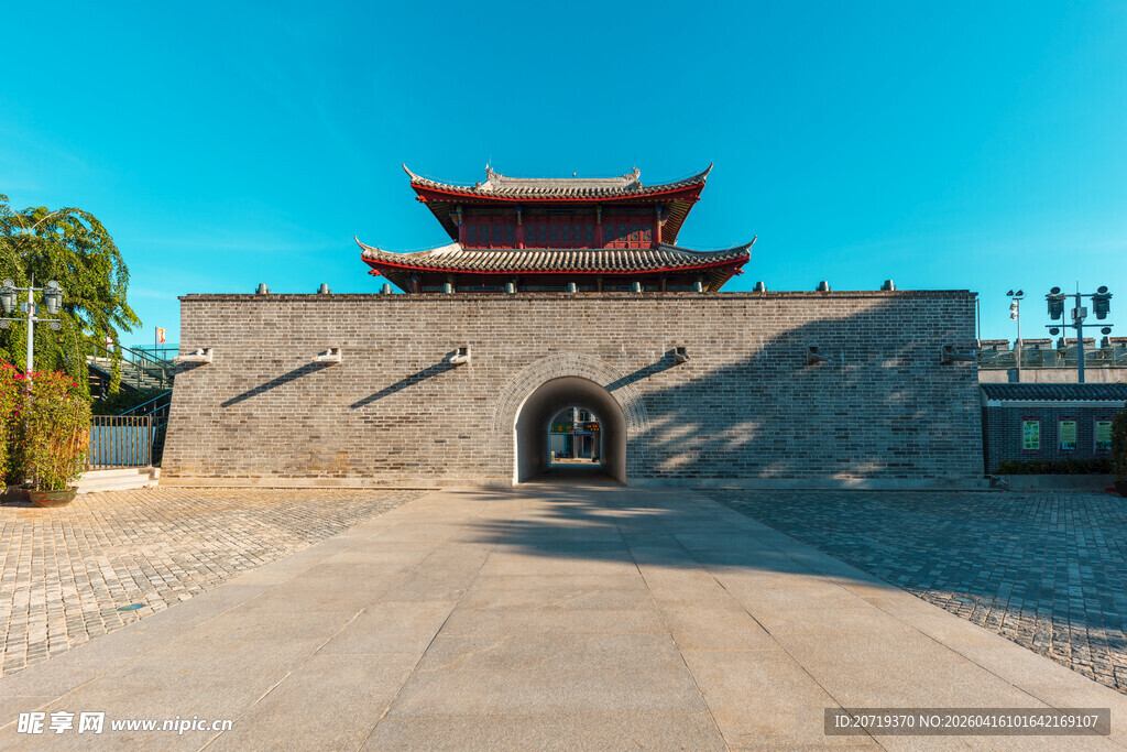 古城门建筑景观