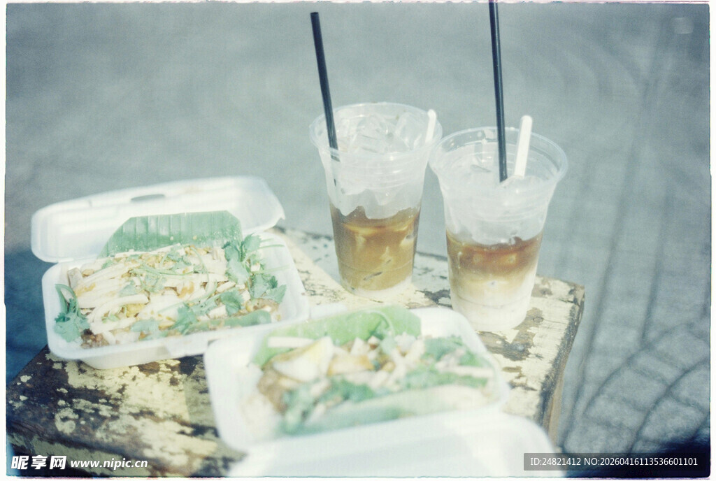 户外野餐美食与饮品