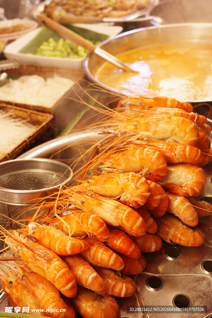 美味大虾火锅盛宴