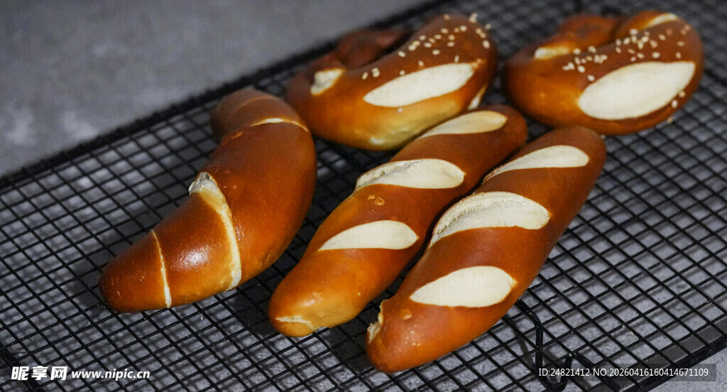 美味烘焙面包展示