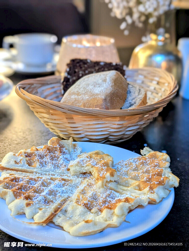 美味早餐拼盘