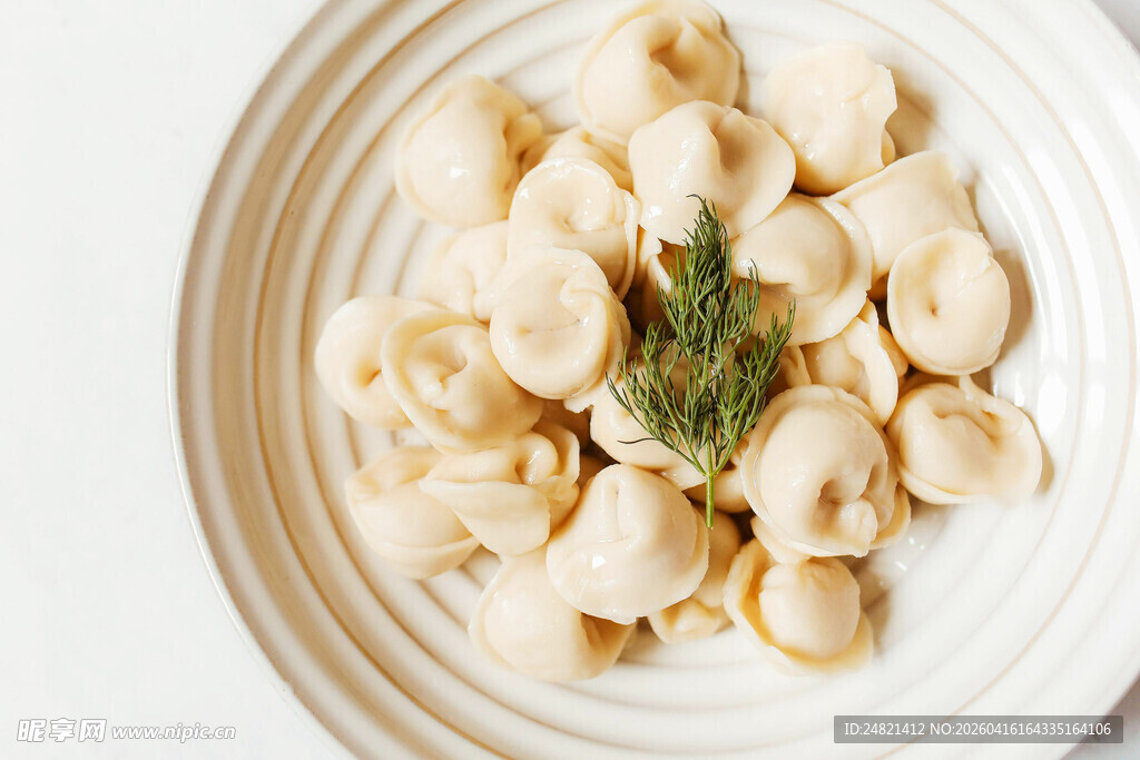 盘中美味饺子