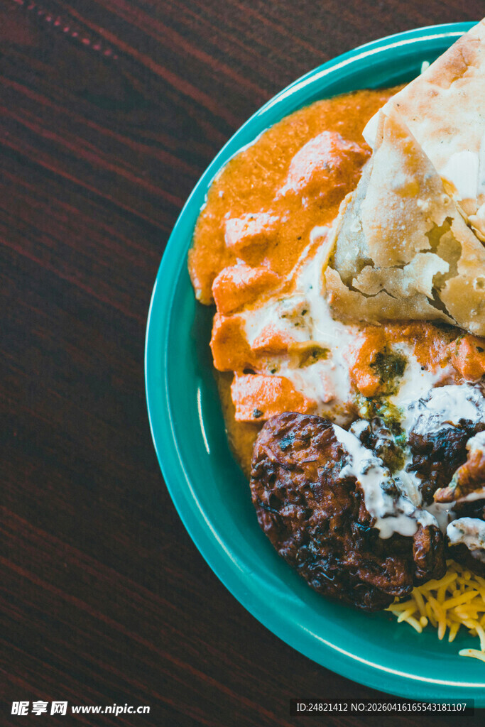 多彩美味餐盘美食集锦