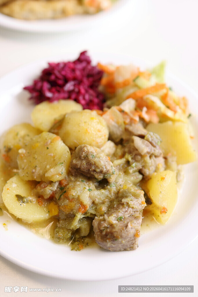 美味西式菜肴拼盘