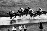 海边赛马精彩瞬间