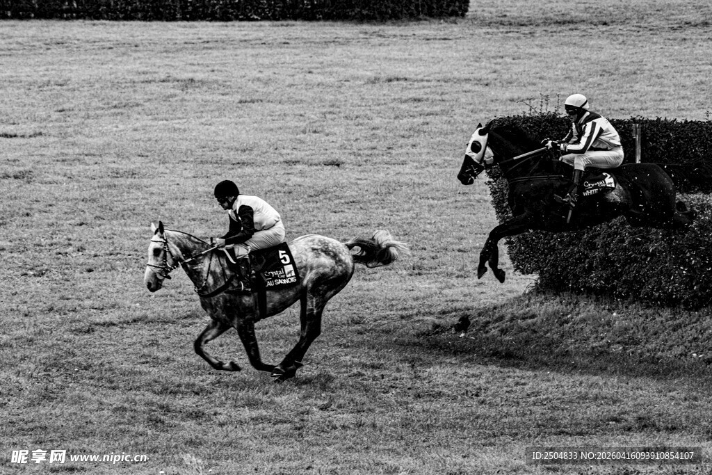赛马竞技瞬间
