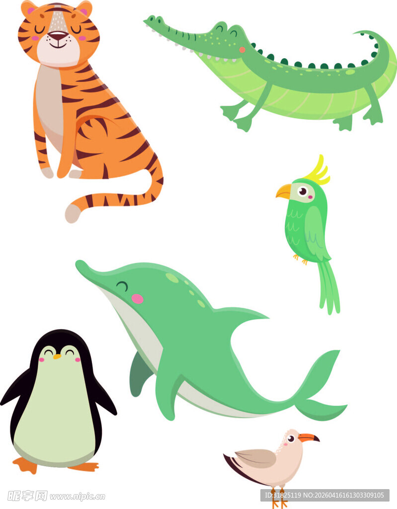 可爱动物集合