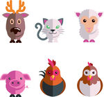 可爱动物形象集合