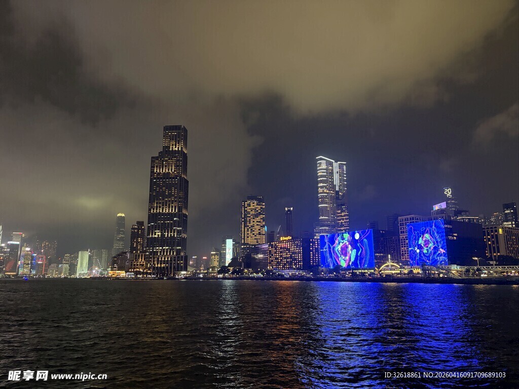 上海璀璨江畔灯火