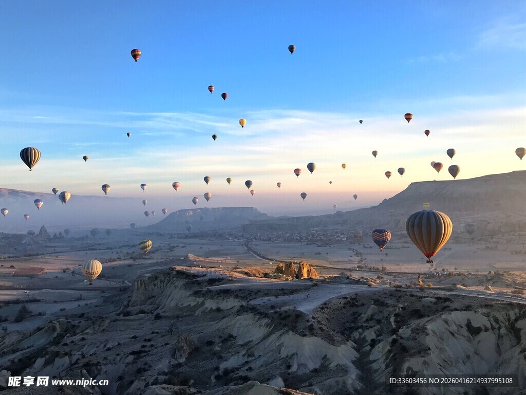 卡帕多西亚的梦幻热气球