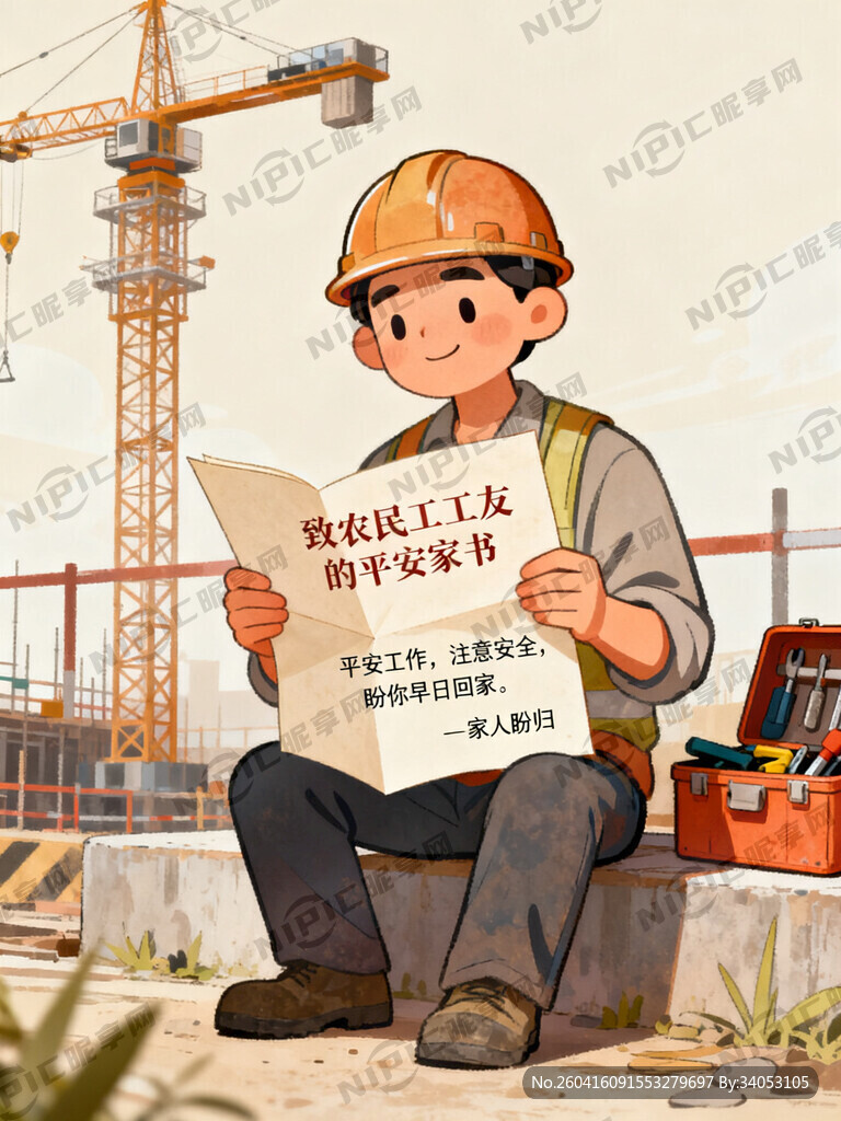 致农民工工友的平安家书   