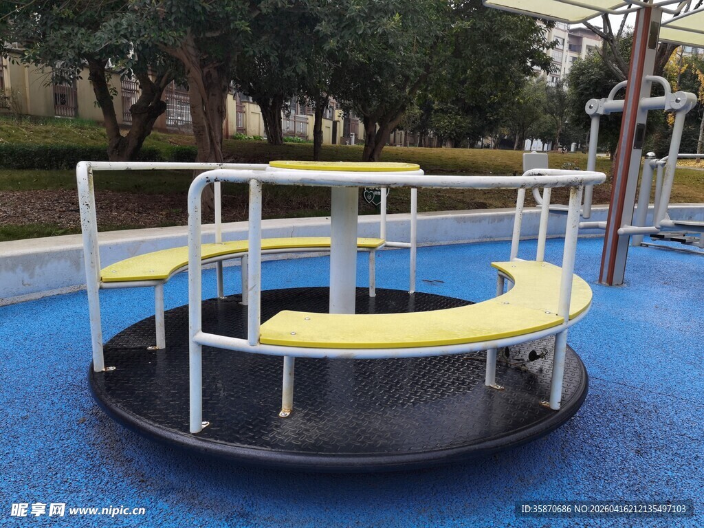 户外儿童游乐设施转椅