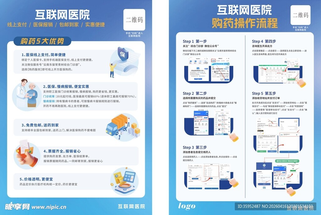 医药电商运营指南海报