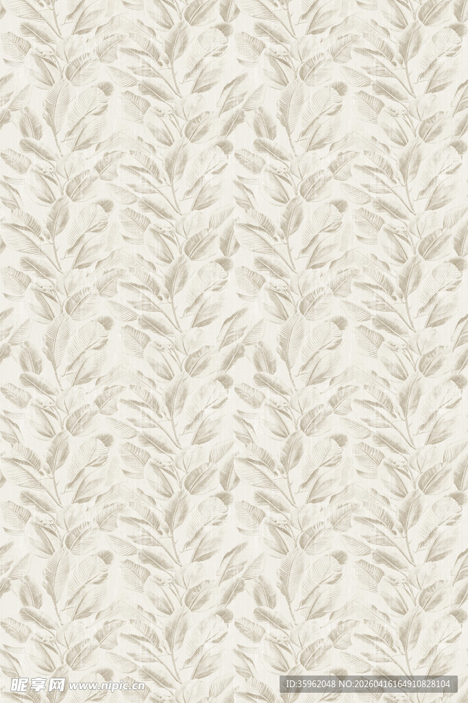 米白色植物纹理背景图