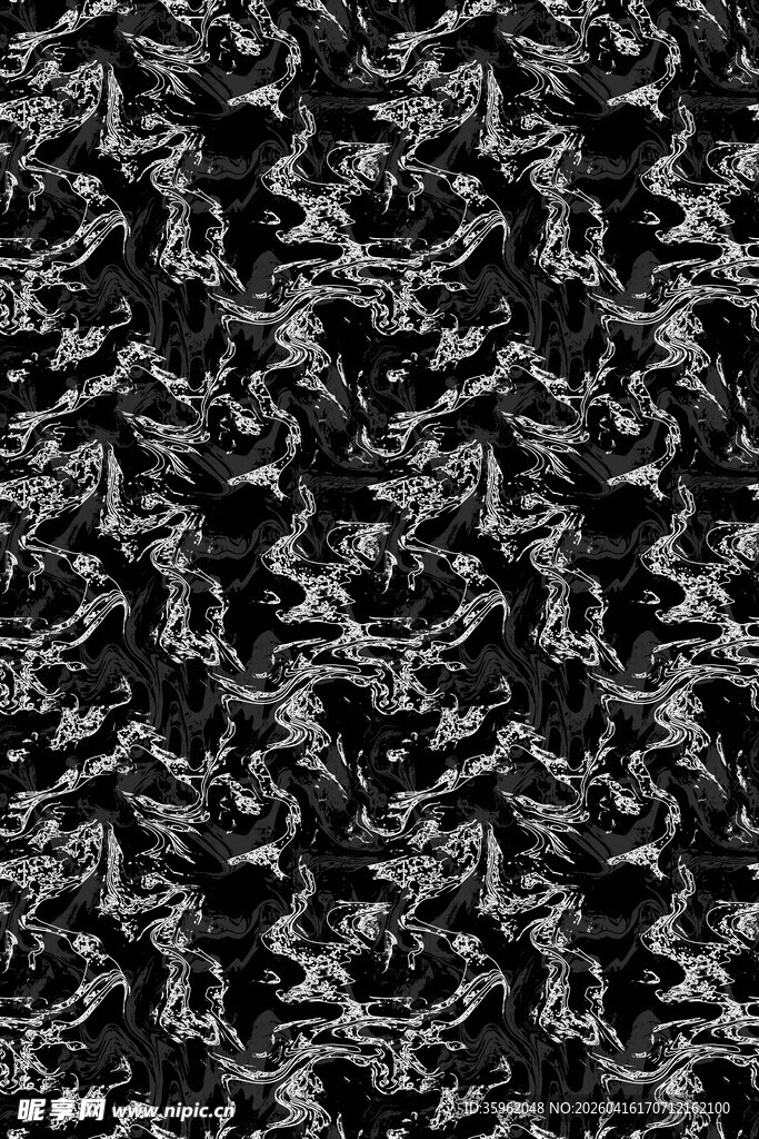 黑白抽象纹理图案