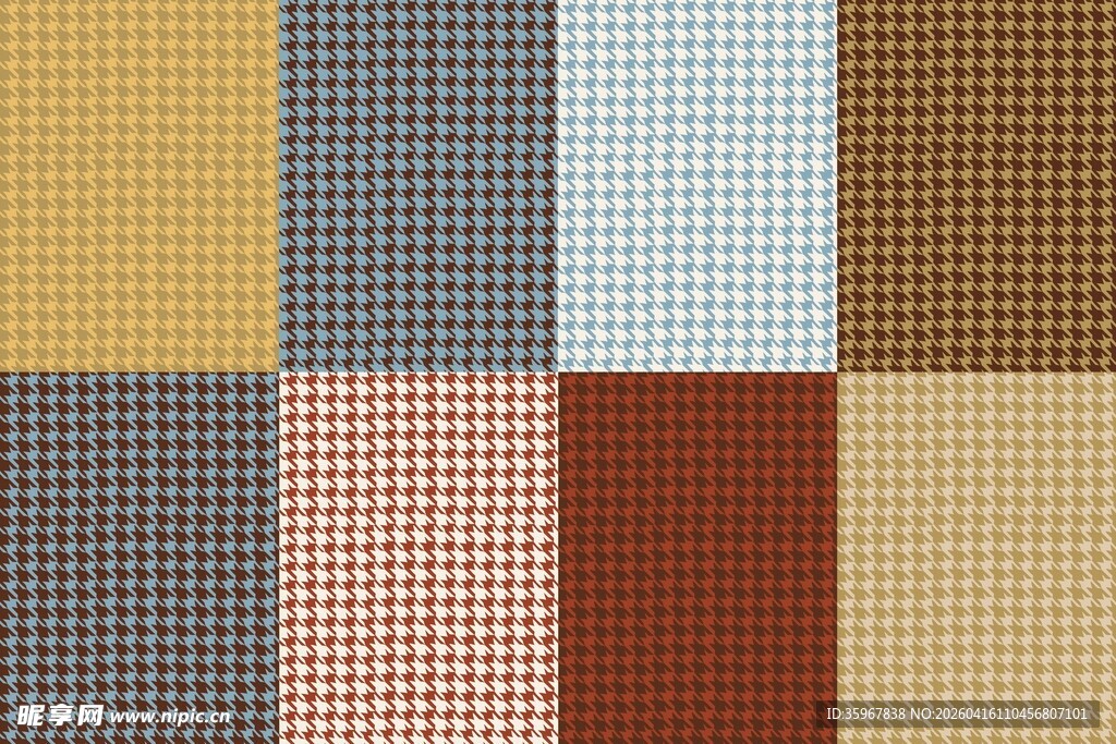 千鸟格背景