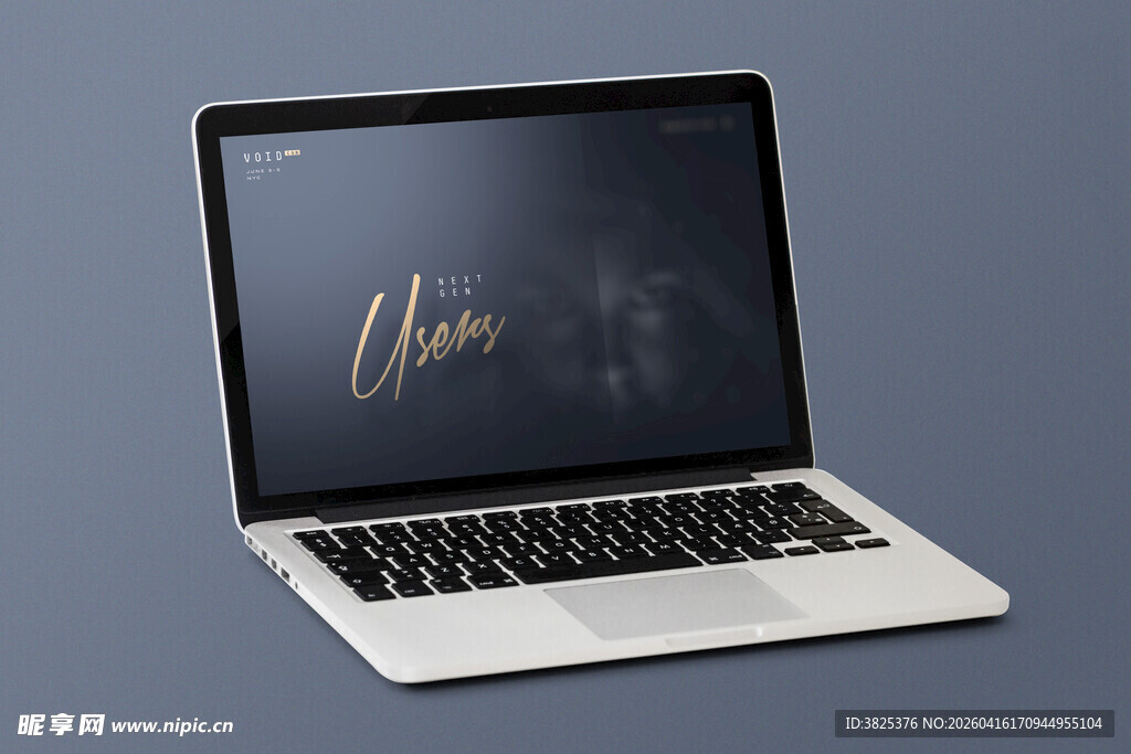 笔记本电脑屏幕展示样机模板
