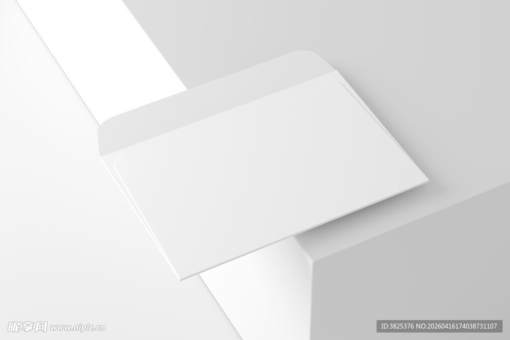 6比9空白信封设计展示样机