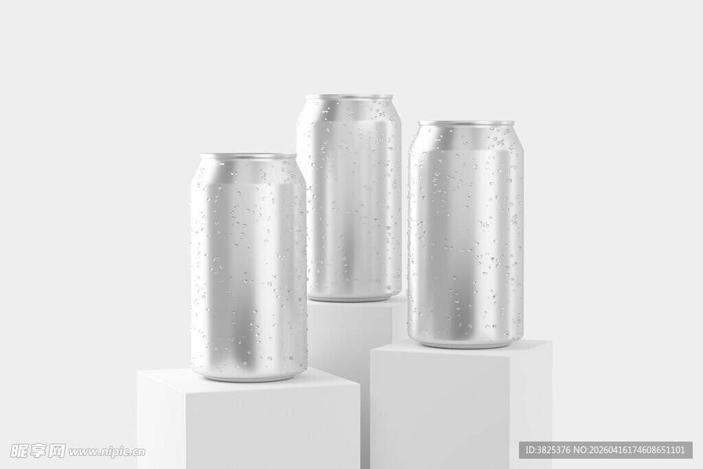 330ml空白易拉罐设计展示样