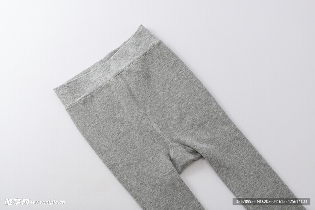 浅灰色女士紧身打底裤