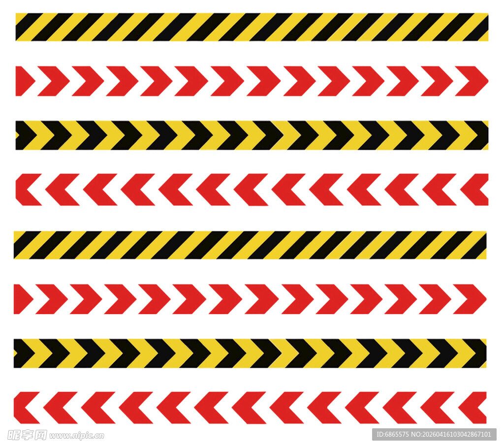 警示条纹图案集合