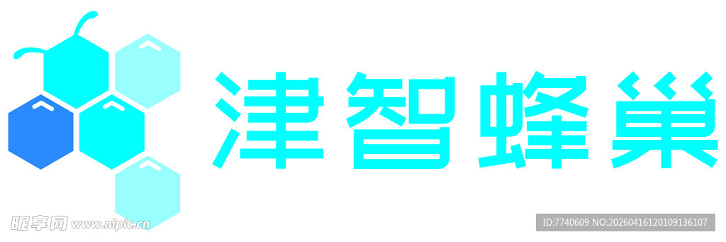 津智蜂巢标志图案