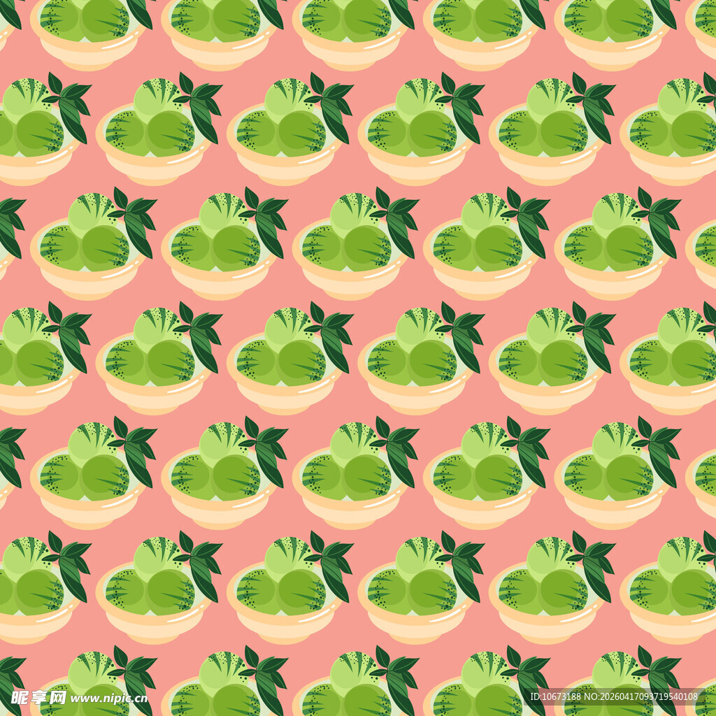 粉色背景冰淇淋图案背景