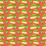 抹茶甜品图案背景