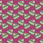 粉色背景抹茶蛋糕图案背景