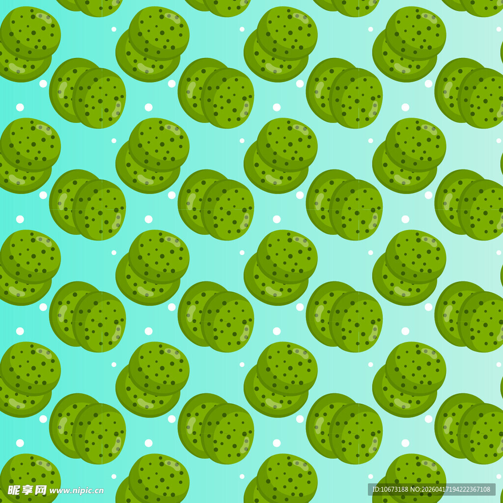 抹茶曲奇饼干背景纹理