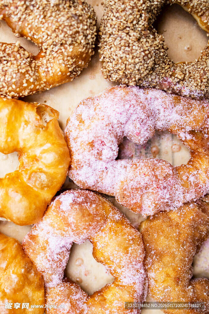 多样美味甜甜圈大集合