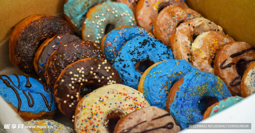 多彩美味甜甜圈大集合