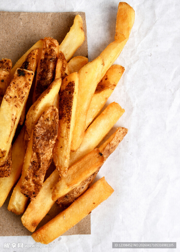 美味金黄薯条诱人呈现