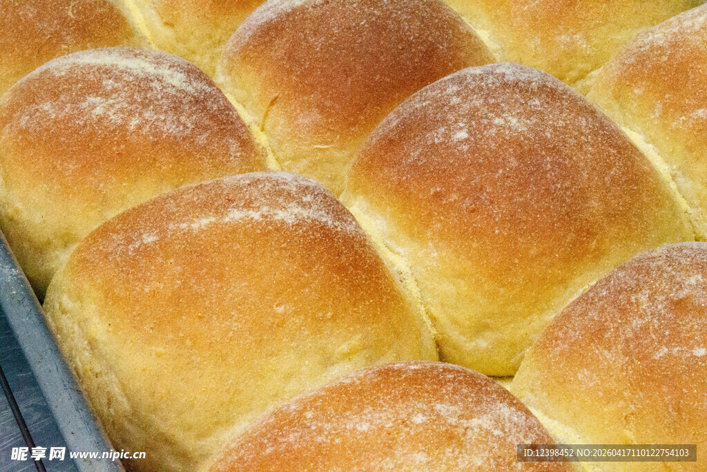 美味松软的小面包