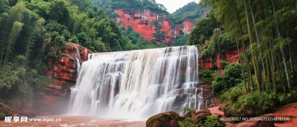 重庆江津四面山贵州赤水大瀑布