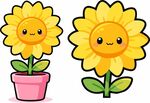 可爱向日葵