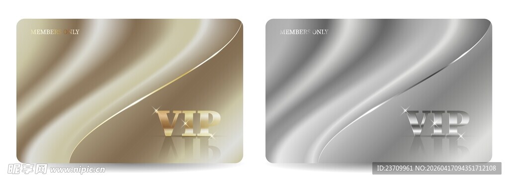 VIP 卡片模板