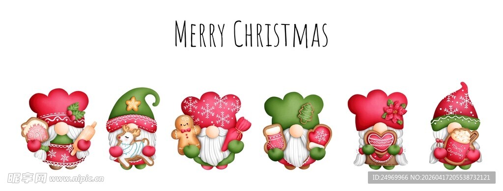 圣诞可爱装饰小玩偶