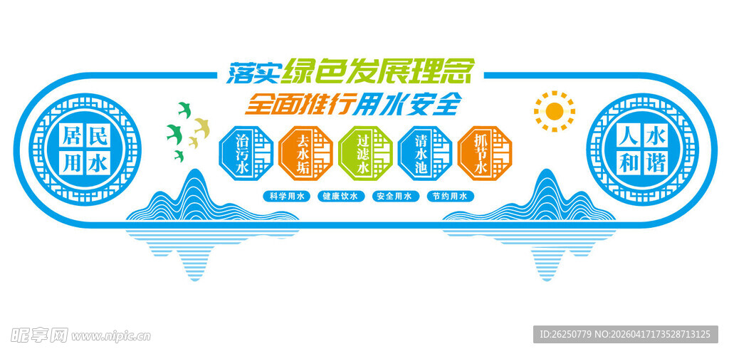 用水安全文化墙