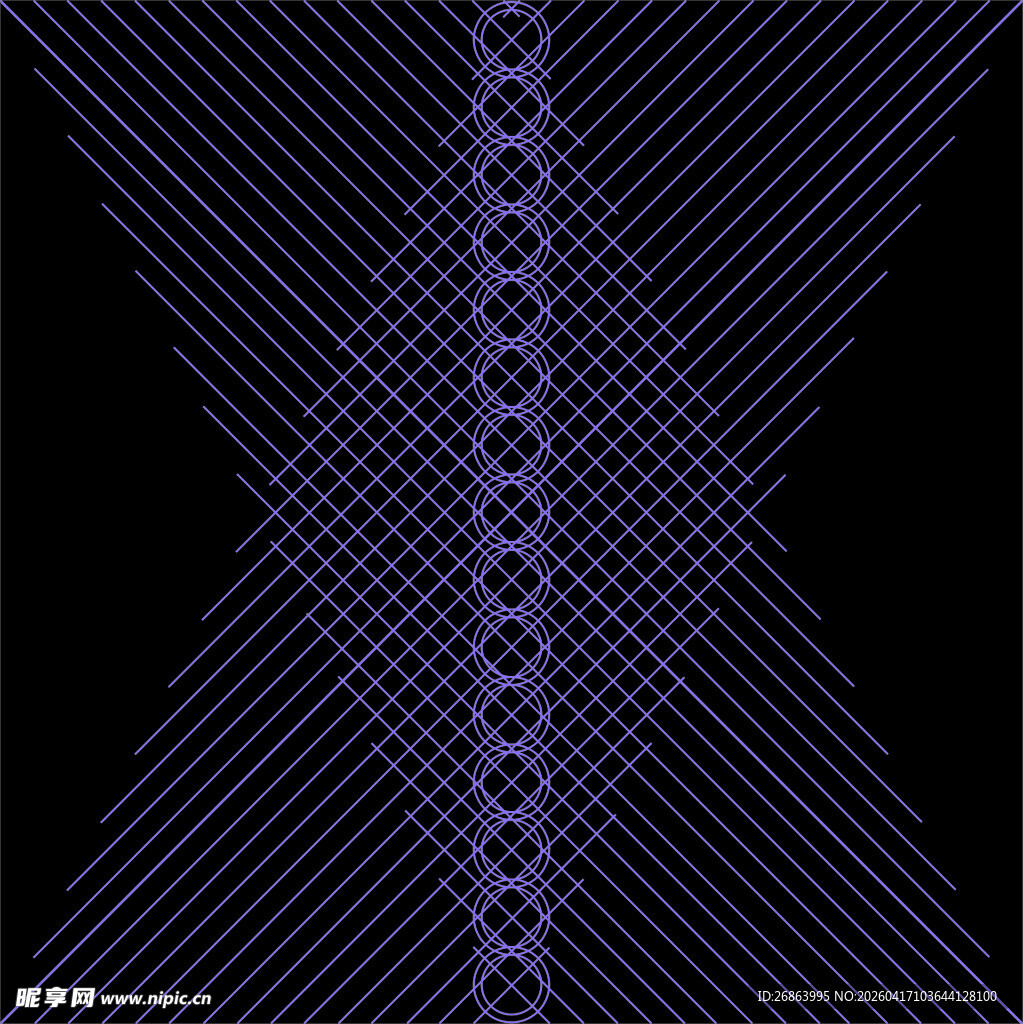 蓝紫渐变网格图案背景