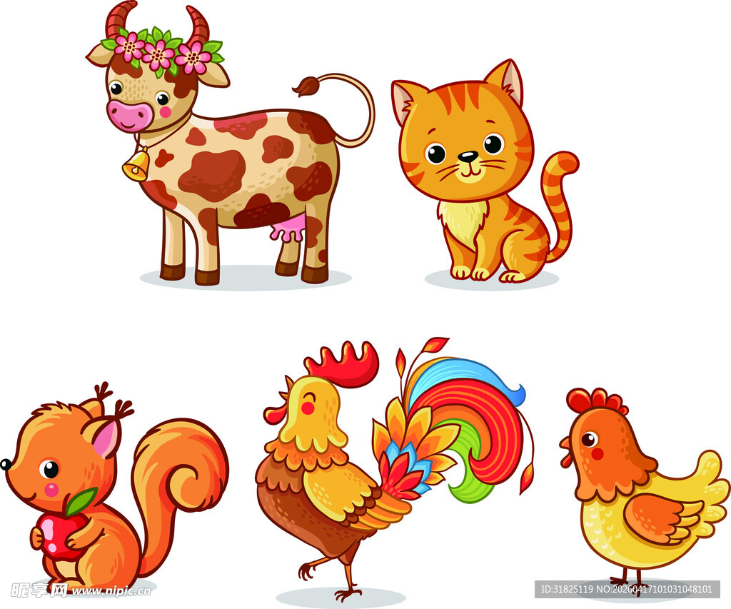 可爱小动物集合