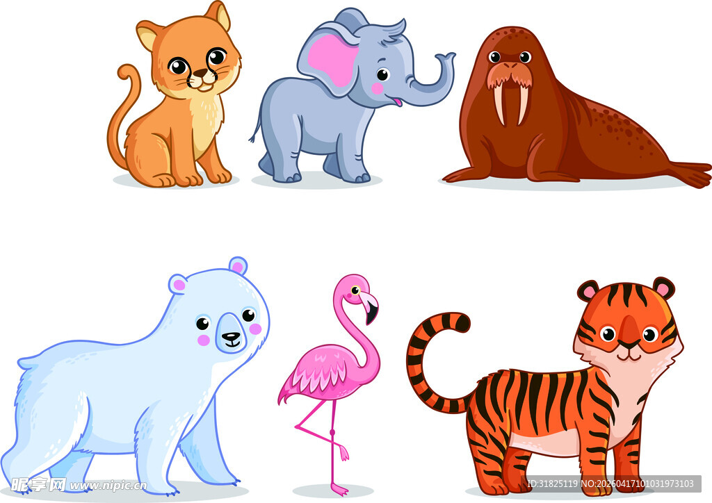 可爱动物集合