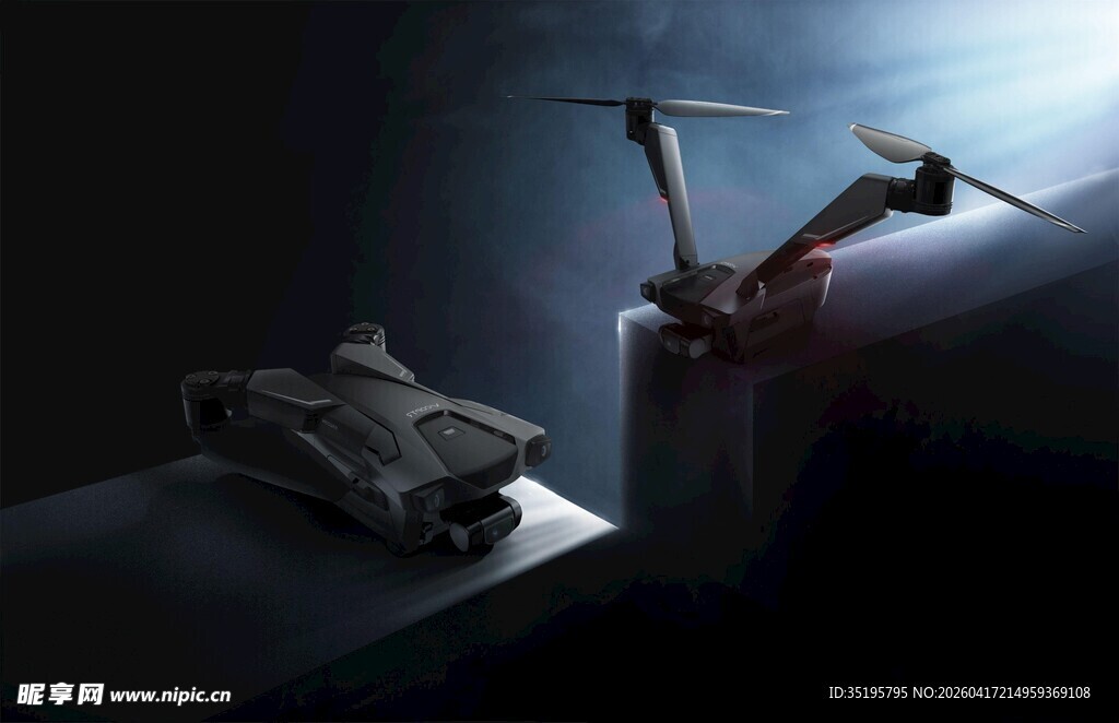 科幻风机械装置展示