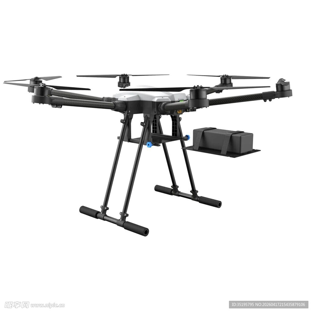 专业四轴无人机设备展示