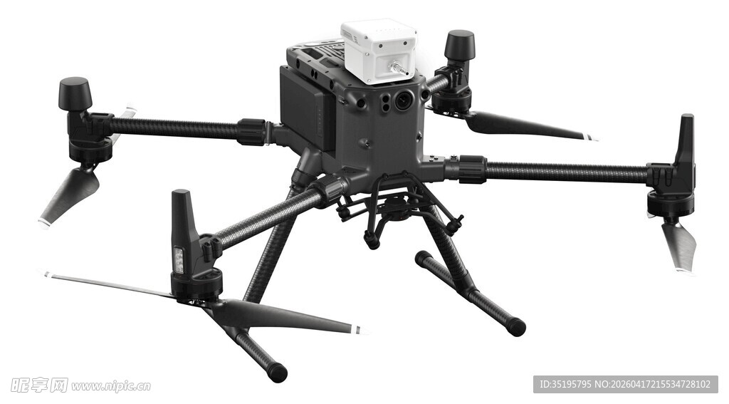 专业四轴无人机设备展示