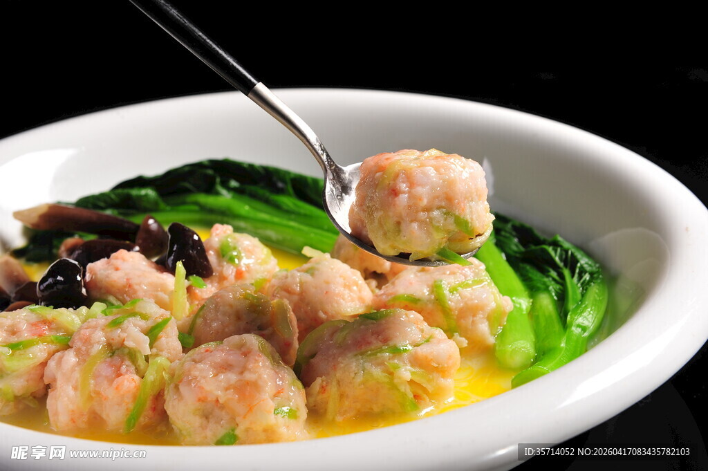 鲜香肉丸汤营养又美味