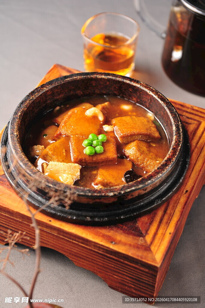韩式石锅豆腐汤