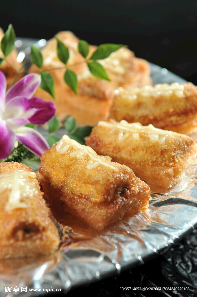 香酥美味炸物拼盘