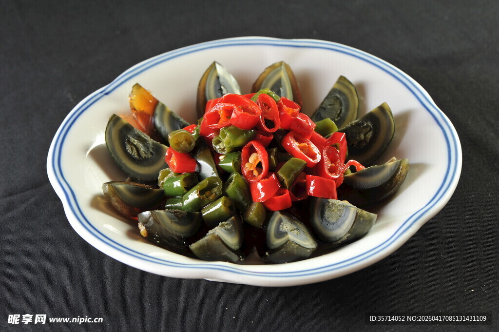 香辣美味腌皮蛋